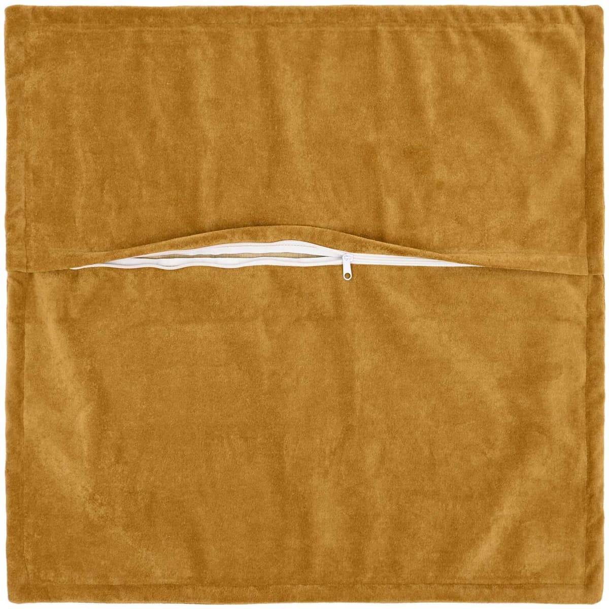 vidaXL Housse de coussin 2 pcs HOUTEN Jaune 40 x 40 cm