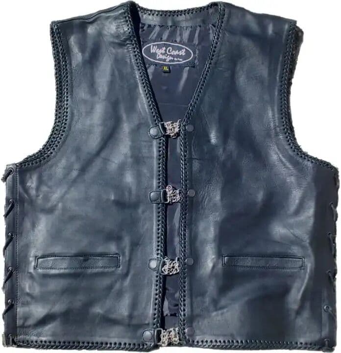 Norsafe Skinnvest Commander M/snøring   4xl Klassisk Skinnvest M/extenders & Snøring