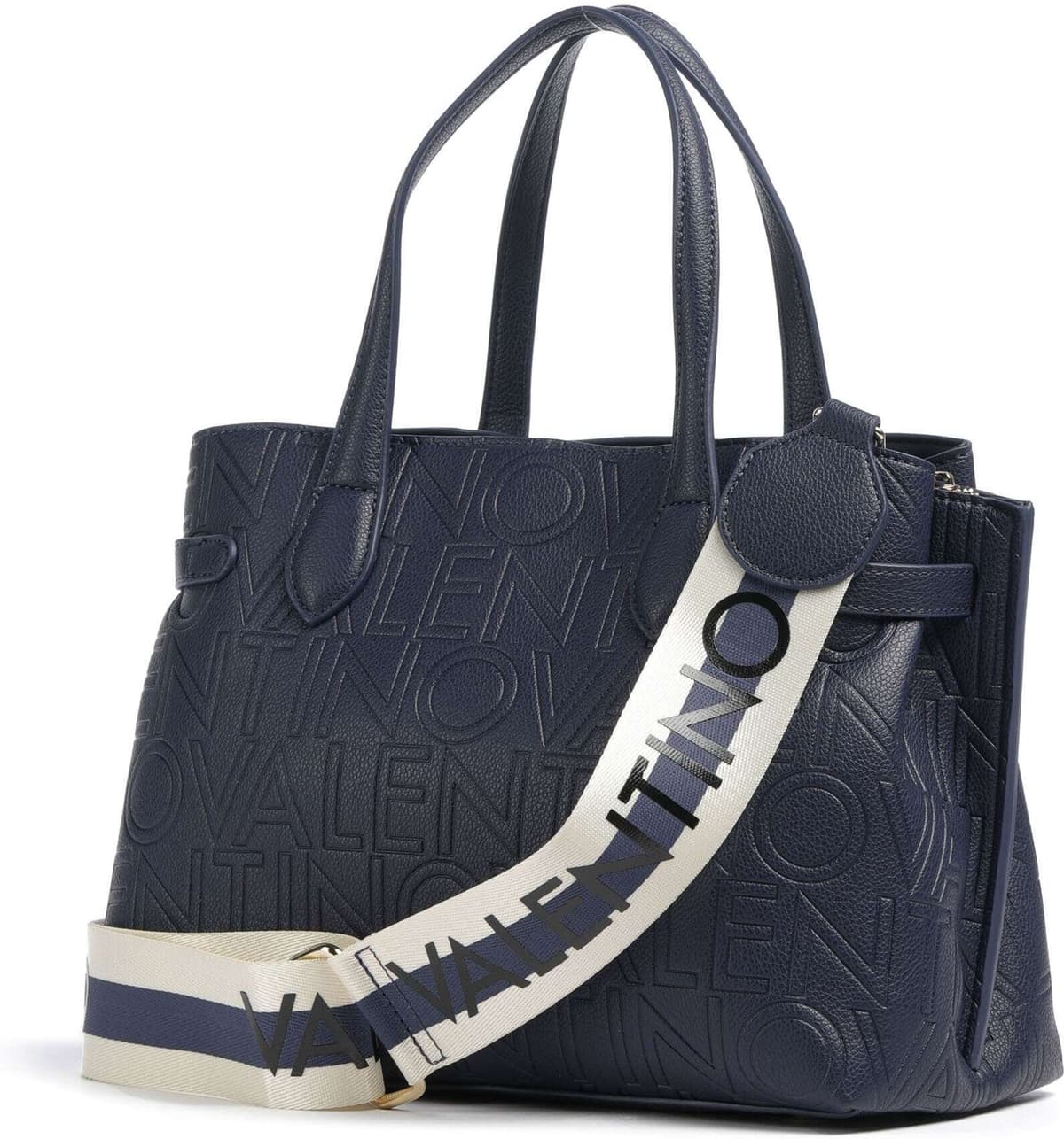 Valentino Bags Pansy   Læder Håndtaske   blå