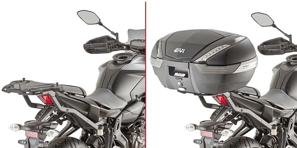 Givi Fijación De Baúl Trasero Monokey/monolock Yamaha Mt-07 Black One Size