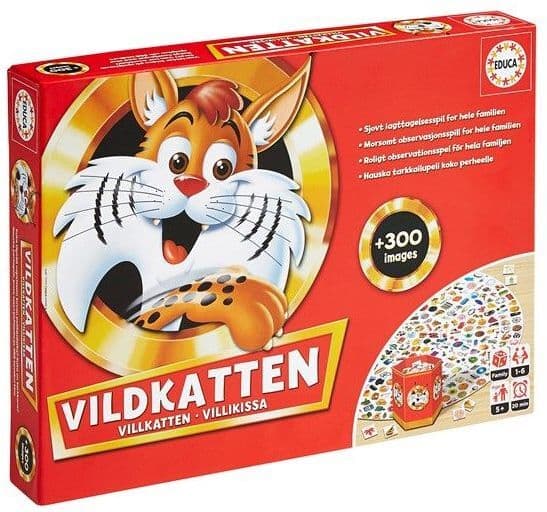 Educa - Vildkatten - 300 (Danish) (016438)