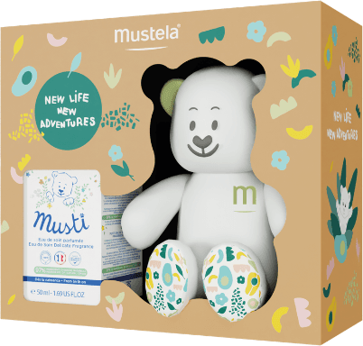 Mustela Bebé Coffret Musti Natal Peluche