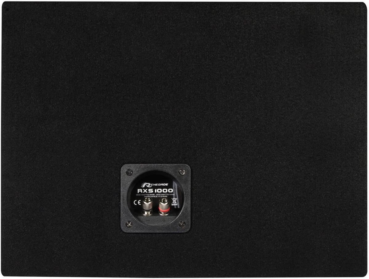 Renegade RXS1000 Enclosed Subwoofer (25 cm)   Buy