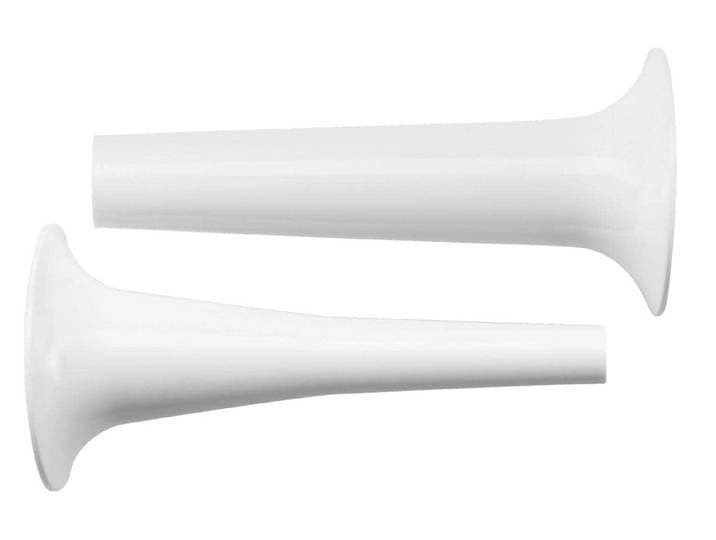 Wurstfüllaufsatz KITCHENAID 5KSMSSA , weiss (weiß), B:11,5cm Ø:5,5cm, Kunststoff, Küchenmaschinen-Aufsätze, Wurstfüllaufsatz