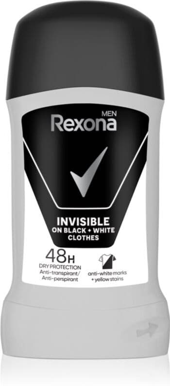 Rexona Men Invisible izzadásgátló stift a fehér foltokra 48 H 50 ml