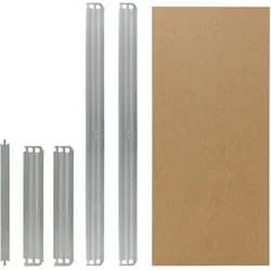 shelfplaza PRO 50x45 cm Fachboden-Set in verzinkt für PRO Schwerlastregale