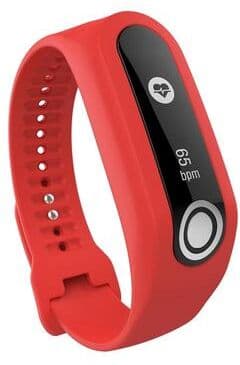 Everyday Crate Silicone Sport Watch Band For TomTom Touch Soft Replacement Watch Band Fitness Silicone Watch Strap red