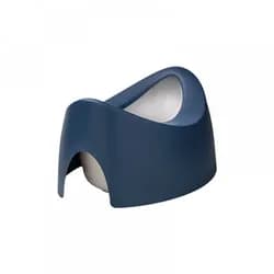 Töpfchen Navy  / Weiß