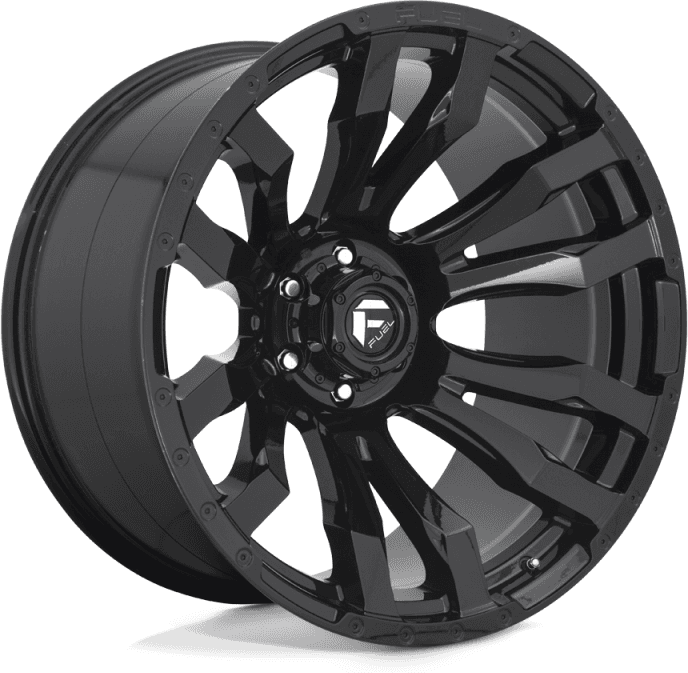 Fuel Off-Road Jantă de Aluminiu, FUEL D675 BLITZ, 18x9.0, ET 1, 6x139.7, 106.1, Negru