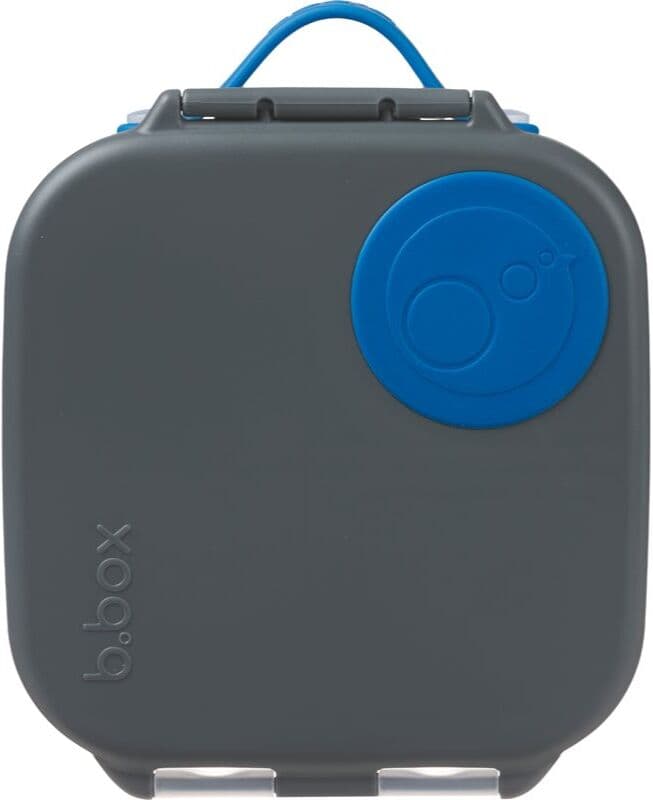 b.box Mini Lunchbox τάπερ για σνακ Grey Blue 1 τμχ
