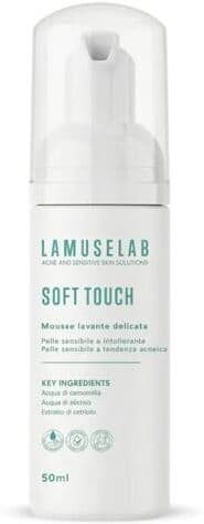 Lamuselab Soft Touch Mousse Lavante Delicata Travel Size 50 ml