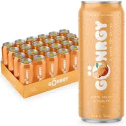 White Peach - GÖNRGY Energy Drink by MontanaBlack 24x 500ml MHD 30-04-2026
