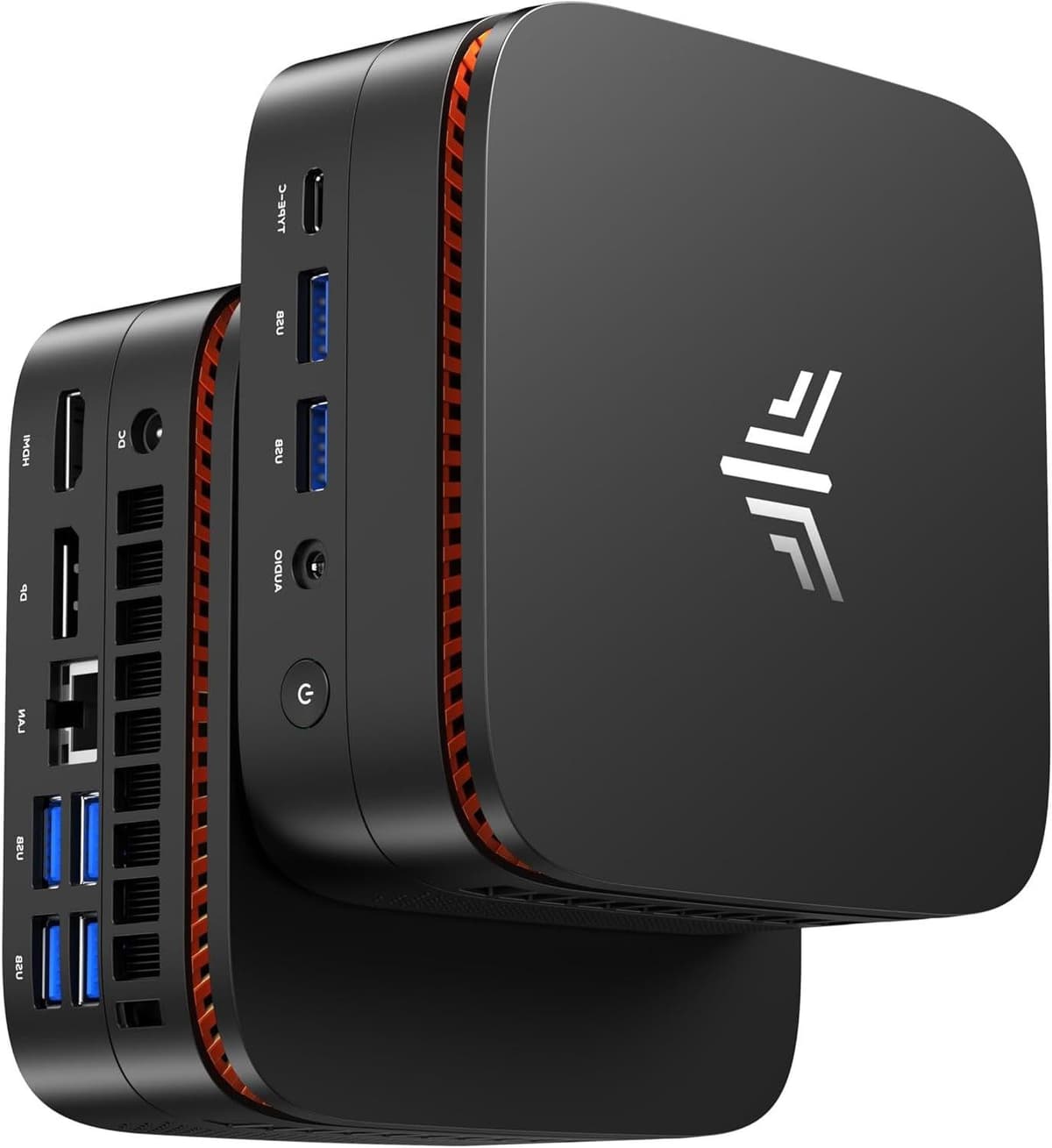 Selius Mini PC Compacte Desktop met Ryzen Processor 3,7 GHz, 16GB RAM en 512GB SSD
