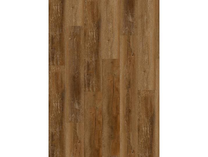Vinylboden SPC 4,5mm Breitdiele inkl. Trittschall, Eichefarben, Kunststoff, 22.5x122x0.45 cm, Europäischer Sicherheitsstandard, pflegeleicht, widerstandsfähig, abriebbeständig, schwer entflammbar, wasserfeste Trägerplatte, feuchtraumgeeignet, stuhlrollengeeignet, mit Trittschalldämmung, Teppiche und Böden, Bodenbeläge, Vinylböden
