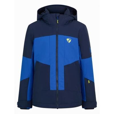 Skijacke ZIENER "AGIMO-Z AQUASHIELD JUNGS", Jungen, Gr. 128, blau (schwarz navy), Obermaterial: 100% Polyester. Obermaterial 2: 100% Polyester. Futter: 100% Polyamid. Futter 2: 100% Polyester. Wattierung: 100% Polyester, Jacken Skijacke, wasser- u....