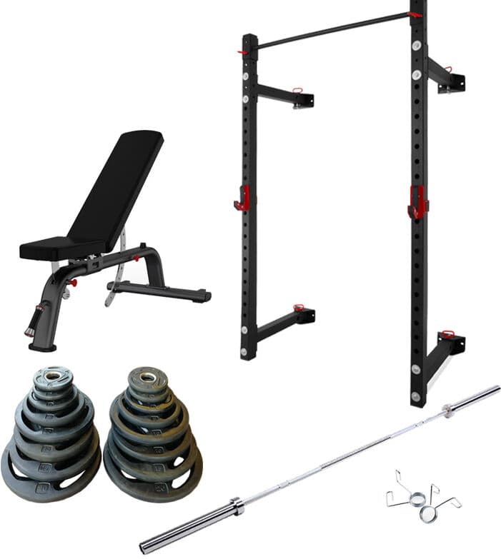 Pivot Veggmontert olympisk styrkepakke