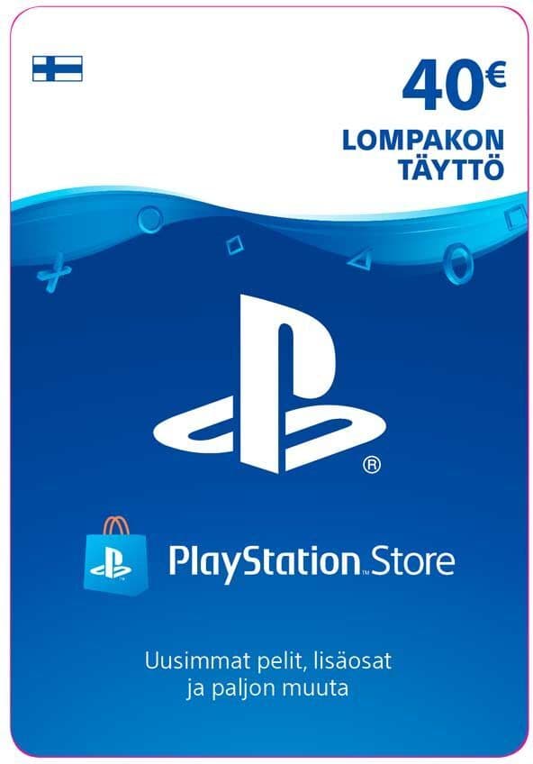 PlayStation Store PSN 40 EUR Lahjakortti / Latauskortti