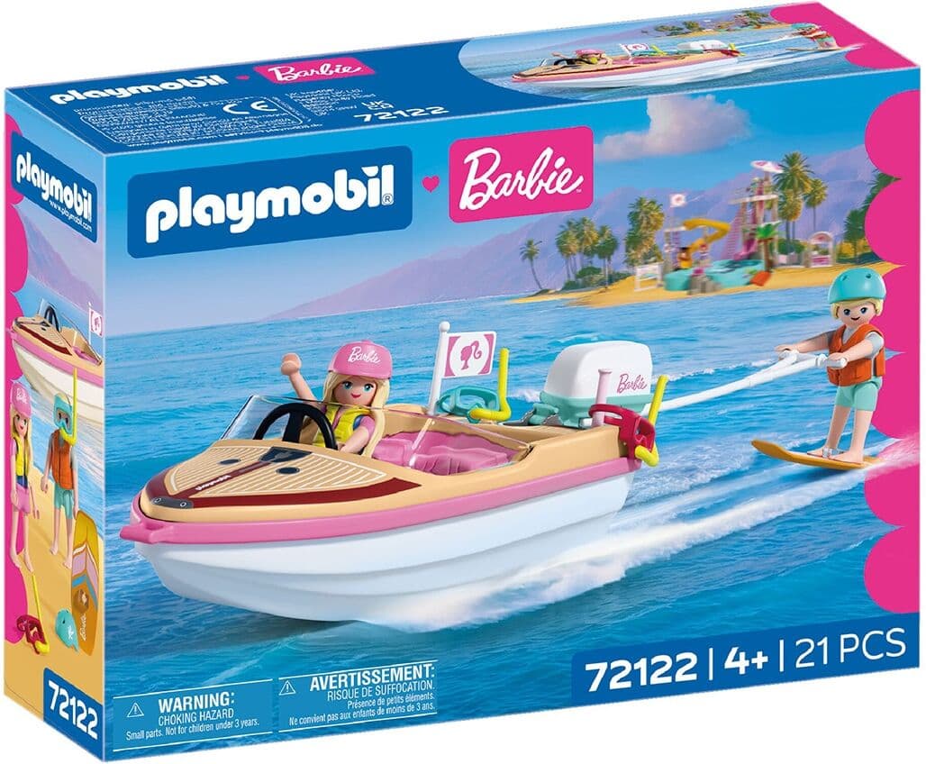 Playmobil Barco de aventuras Barbie .