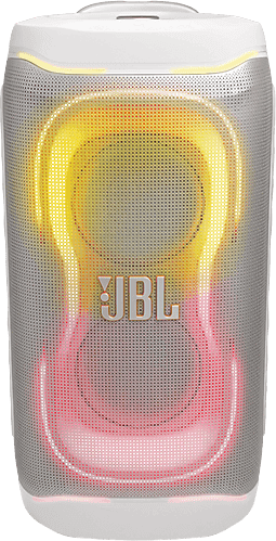 Altavoz de gran potencia - JBL PartyBox 330, 280W, Con batería, 18h Autonomía, AI Sound Boost, Luces futurista y adaptable, Blanco