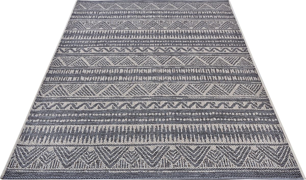 Teppich HANSE HOME "Loto", grau (grau,beige), B:190cm H:6mm L:290cm, Polypropylen (PP), Teppiche, Teppich, strapazierfähig, pflegeleicht, robust, In- und Outdoor, wetterfest grau,beige B : 190cm 1 Stk., 6mm, L: 290cm