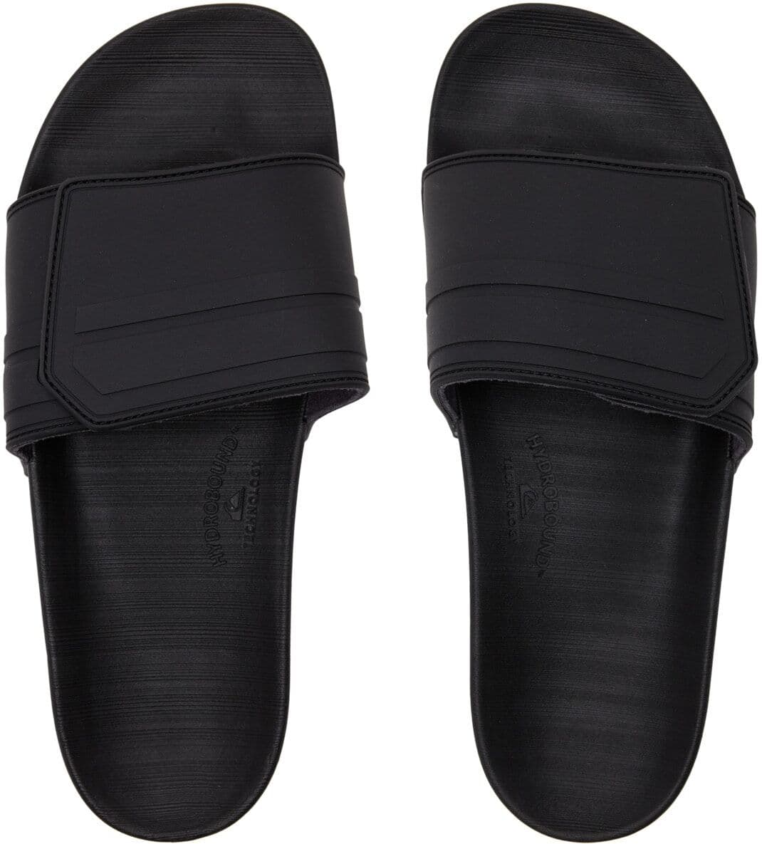 Sandale QUIKSILVER "Rivi Slide Adjust", Herren, Gr. 7, schwarz (weiß, neutral), Schuhe Sandale weiß, neutral 7