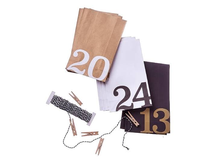 Calendrier de l'Avent SURPRISE 4 pièce 24 x 3 x 22cm Multicolore/Multicolore