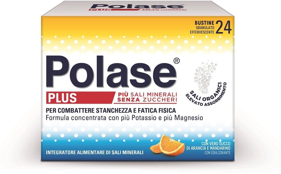 HALEON ITALY Srl Polase Plus - 24 Bustine - Integratore di sali minerali e vitamine