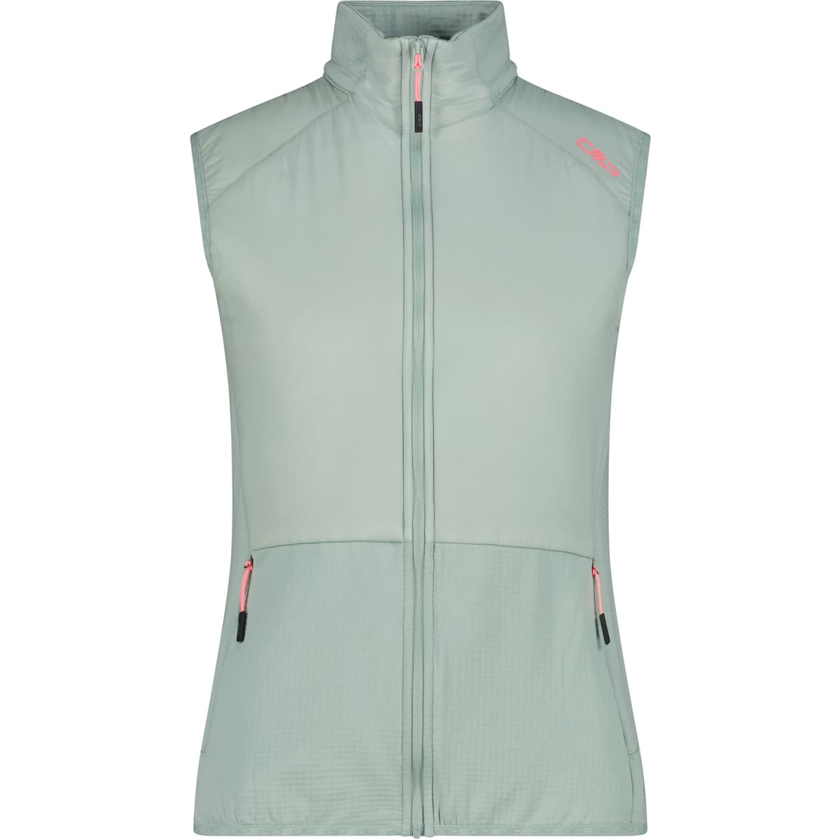 CMP Kildar Hybrid Weste Damen Isolationswesten grau Größe M Trekking Isolierend Merinowolle