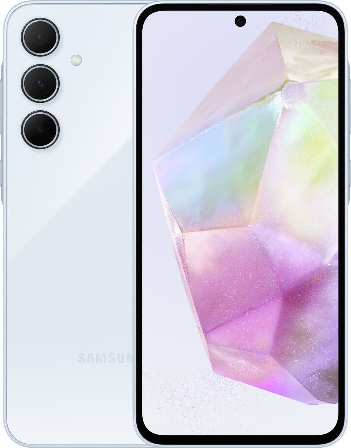 Samsung Galaxy A35 5G   8 GB   128 GB   Dual-SIM   Awesome Iceblue - Refurbished