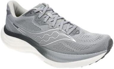 Saucony Ride 19 - Mens 9.5 Grey Running Shoes Medium