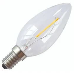 Bailey | LED-Kerzenlampe | Kleine Fassung E14 | 1W