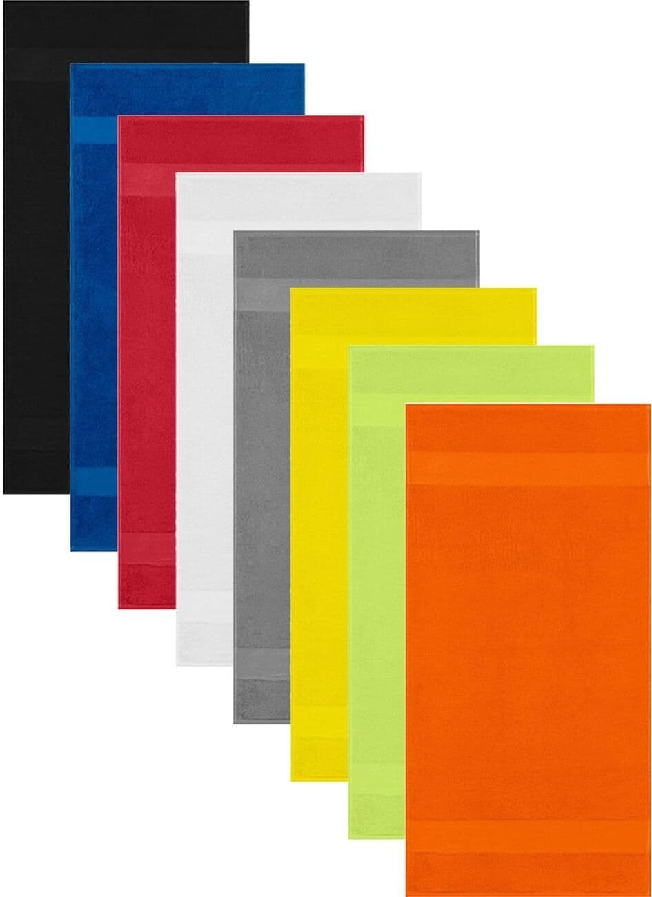 L-Merch Nt9120 Håndklæder White 100 X 50 Cm