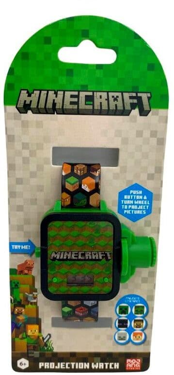 Accutime Smartwatch til Børn m. Indbygget Projektor - Minecraft