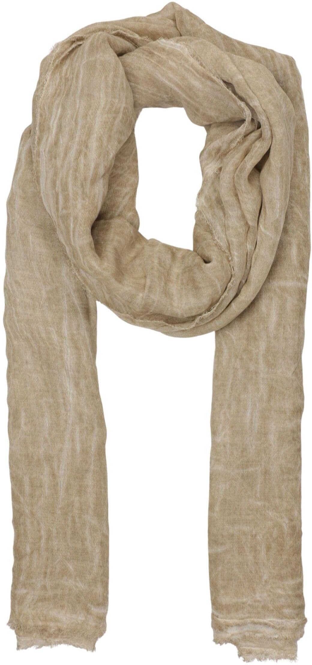 Hallhuber Damen Schal oder Tuch, Beige, kein / Etikett - Second Hand