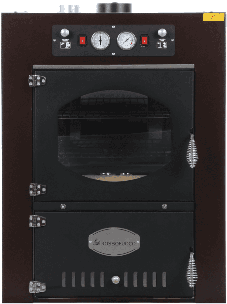 Rossofuoco Garden Color 65 - Einbau-Holzbackofen - braun