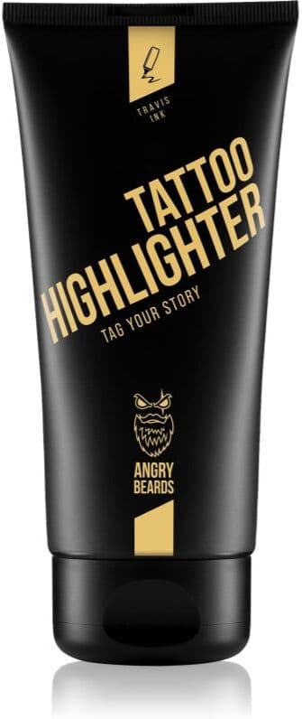 Angry Beards Travis Ink Tattoo Highlighter περιποιητική κρέμα για τατουάζ 75 ml