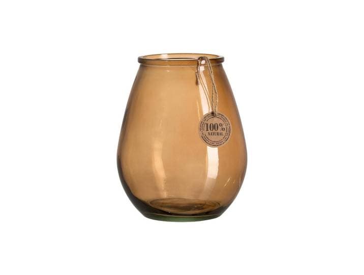 Ritzenhoff Breker Windlicht Marokko 23,5 cm, Braun, Glas, 18x23.5x18 cm, Dekoration, Laternen & Windlichter, Windlichter