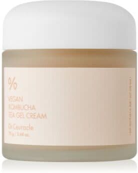 Dr.Ceuracle Vegan Kombucha Tea Gel Cream creme de hidratação intensiva com textura gelatinosa 75 g. Vegan Kombucha Tea Gel Cream