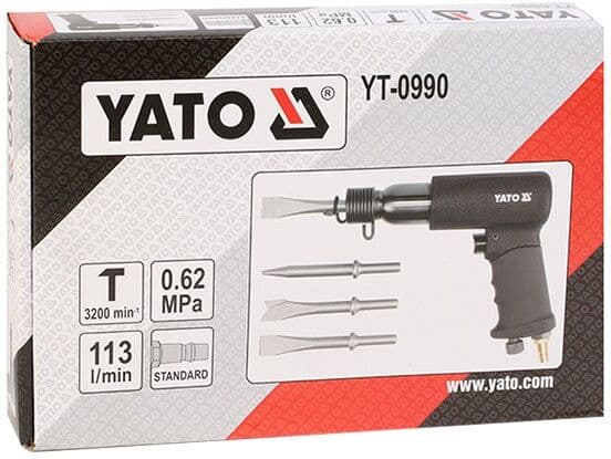 YATO YT-0990 Σετ με κρουστικά κοπίδια