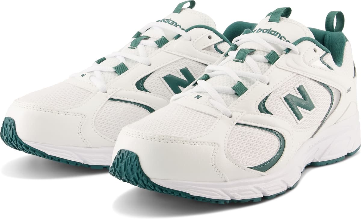 Sneaker NEW BALANCE "408", Damen, Gr. 42,5, grün (vintage teal), Synthetik, Textil, Schuhe Sneaker, inspiriert vom Design des New Balance 530 und 740 vintage teal 42,5