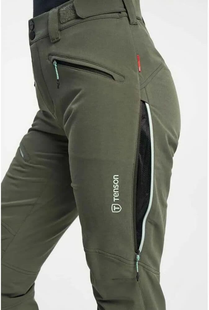 Tenson Pantalones Tour Softshell Dark Olive M