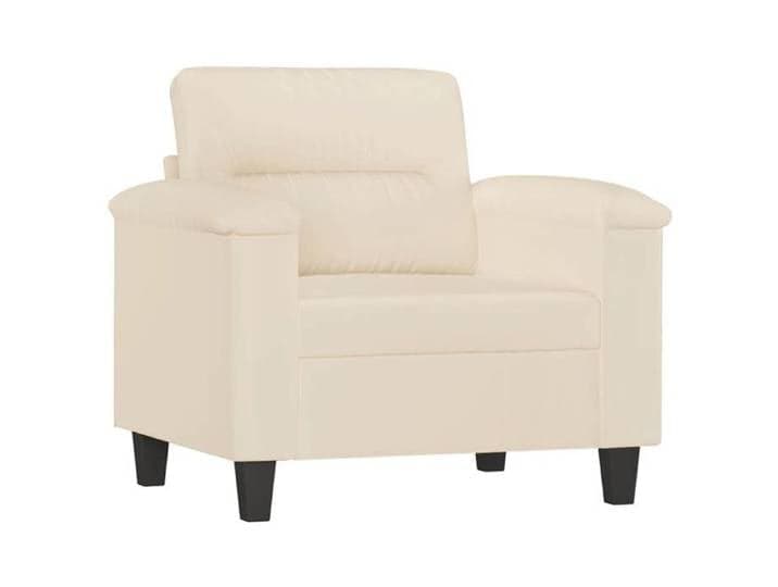 BEAU Chaise de canapé beige 60 cm tissu microfibre SS0000277010