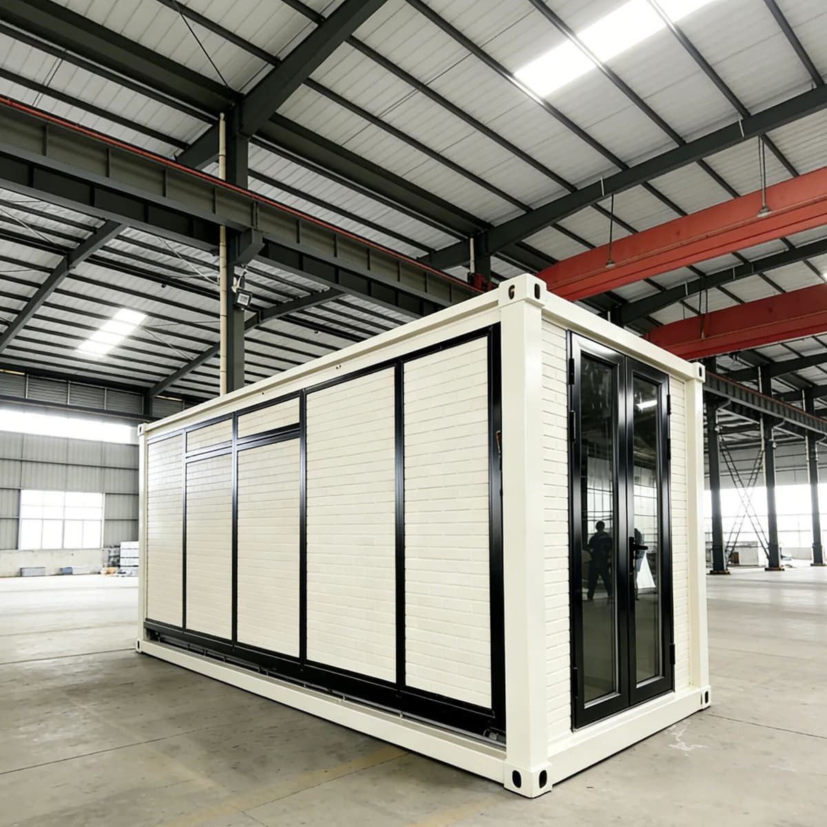 NONE Premium Modular House with 2 Bedrooms 1 Bathroom Full Kitchen for Resort Guest House Backyard Living prefabricated houses