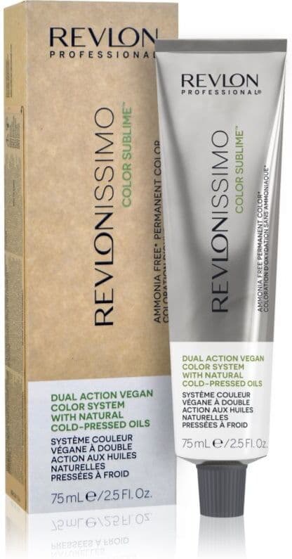 Revlon Professional Revlonissimo Color Sublime μόνιμη βαφή μαλλιών χωρίς σιλικόνη απόχρωση 6.1 75 ml