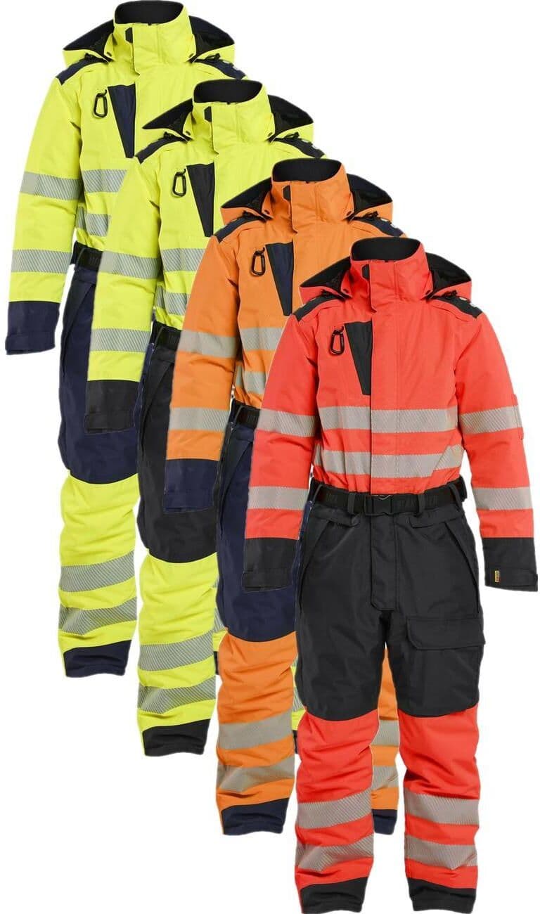Blåkläder Dame Vinterkedeldragt High Vis 67261977 High Vis Gul / Marineblå 2xl