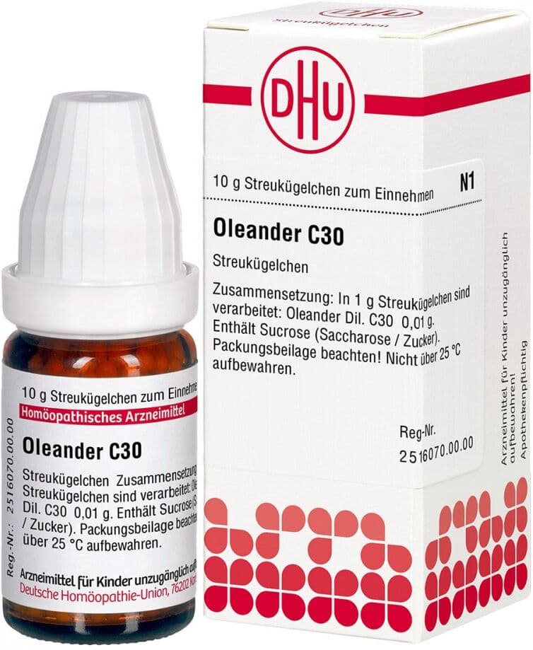 DHU Oleander C30 Globuli 10g