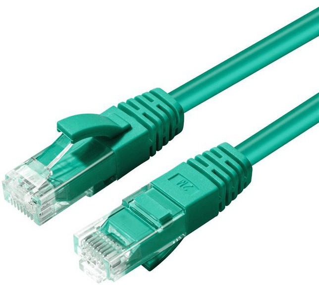 MicroConnect Cat6 U/utp Nettverkskabel 0,5m, Grønn, 1 Stykk, Sen-Utp6005g Grønn