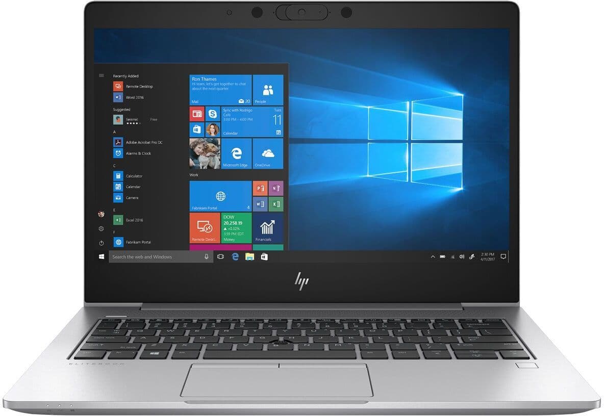 HP EliteBook 830 G6   i5-8365U   13.3"   8 GB   512 GB SSD   FP   Win 11 Pro   DK - Refurbished