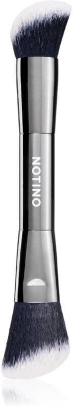 Notino Dual-End Contour Brush 440 pędzel do różu, konturowania i rozświetlacza dwustronny 1 szt.