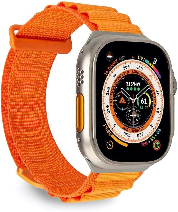 Apple Watch (42/44/SE/45/46/49mm) Puro EXTREME Urrem - Orange